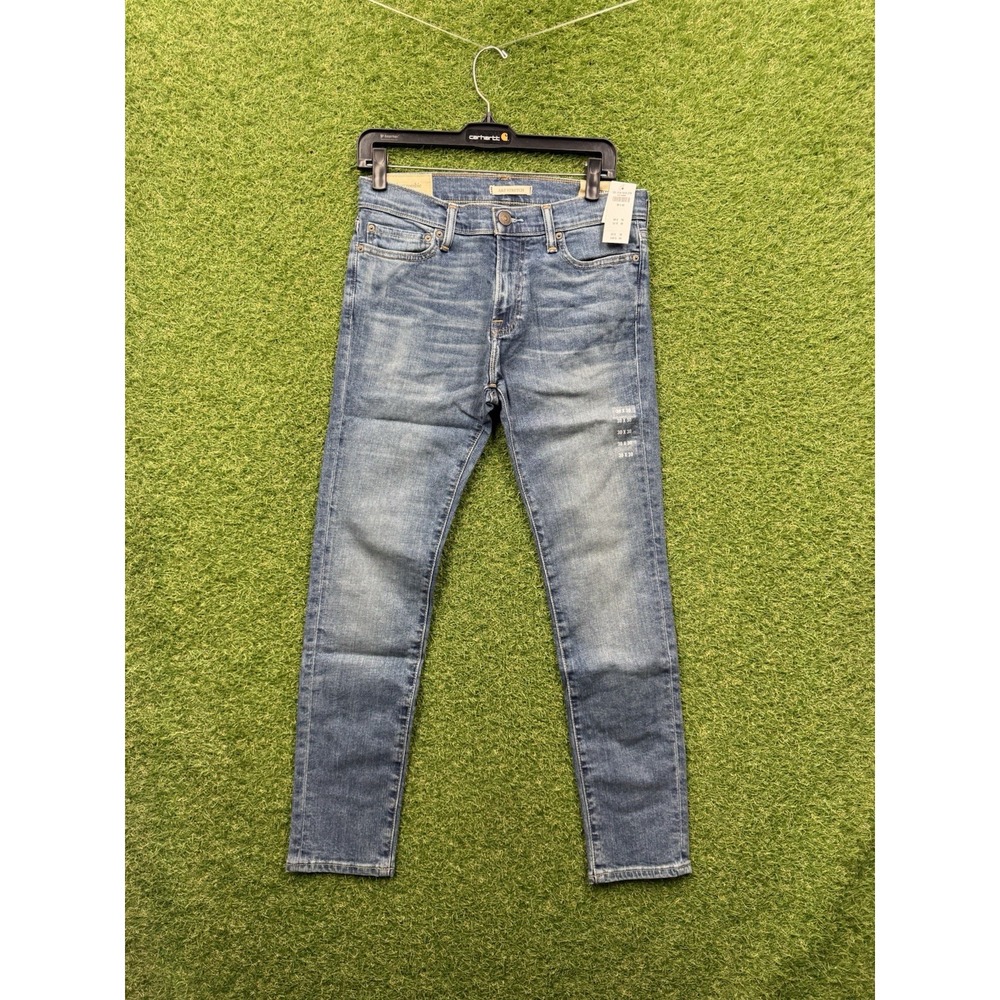 Abercrombie & Fitch Jeans Mens 30x30 Super Skinny Casual Stretch Whiskered NWT